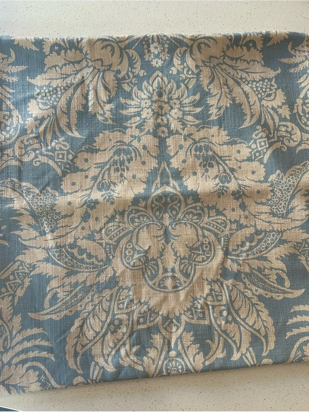 Set 2 Pottery Barn Zuri Damask Pillow Shams 22” x 22” NWOT